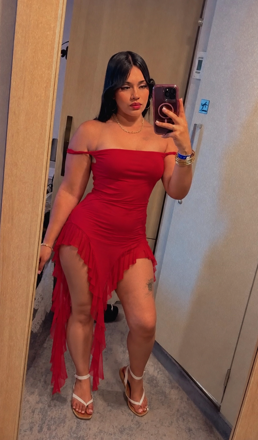 Scarlet Glow Desire Dress