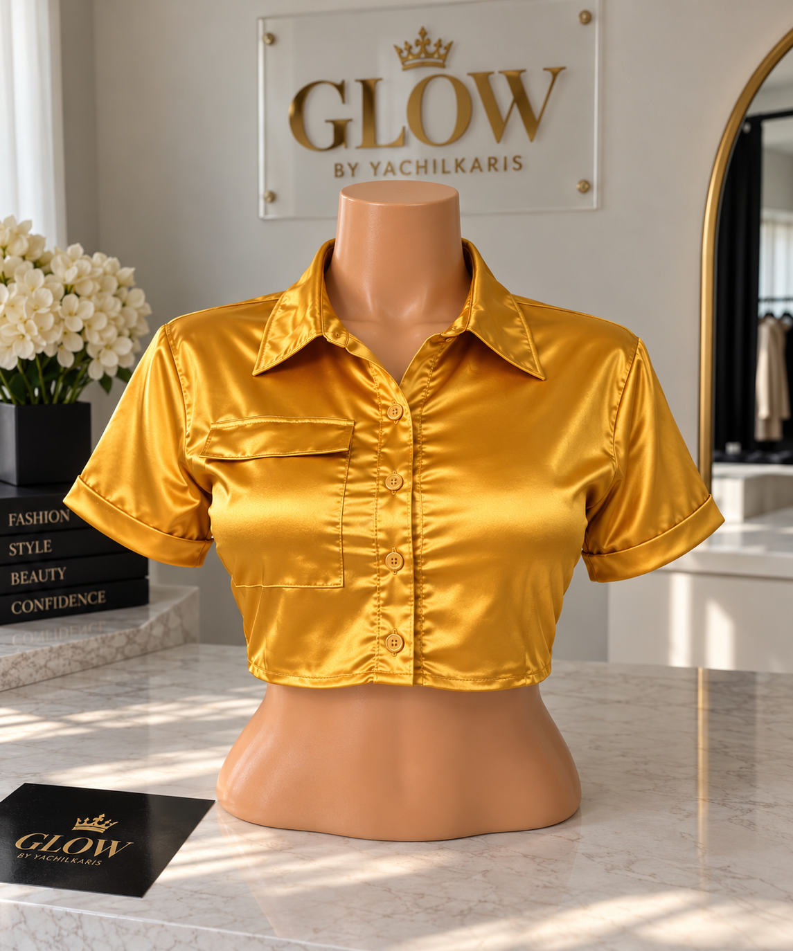Satin Essential Top