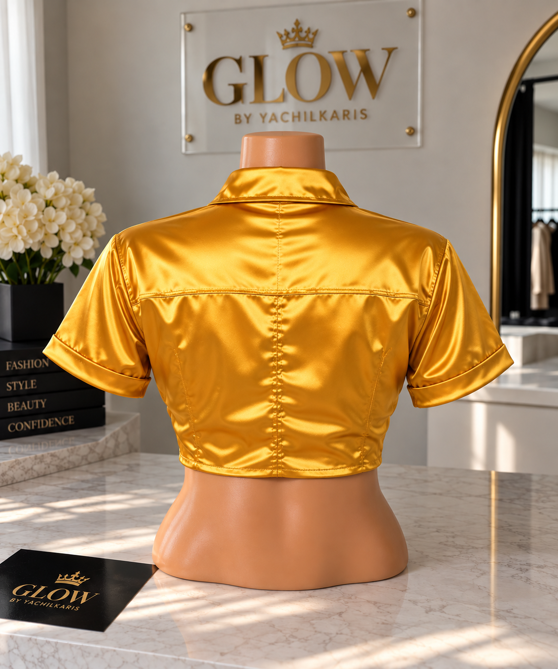 Satin Essential Top